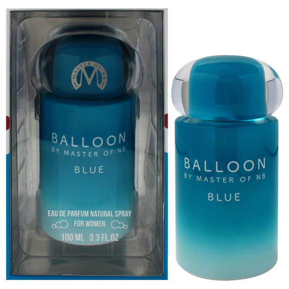 Master Balloon Blue by New Brand for Women - 3.3 oz EDP Spray - Picture 1 of 4